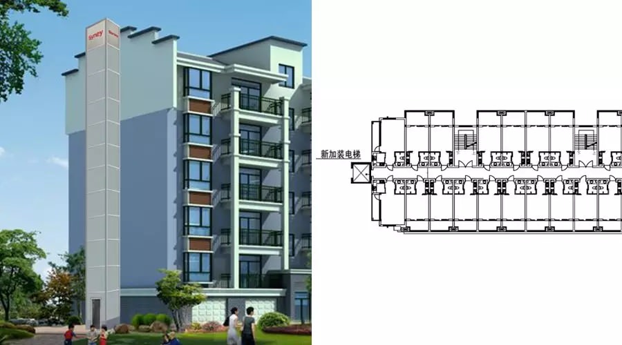 西尼機電引領舊樓加裝電梯市場-暖心解決中低層高齡住戶出行難問題
